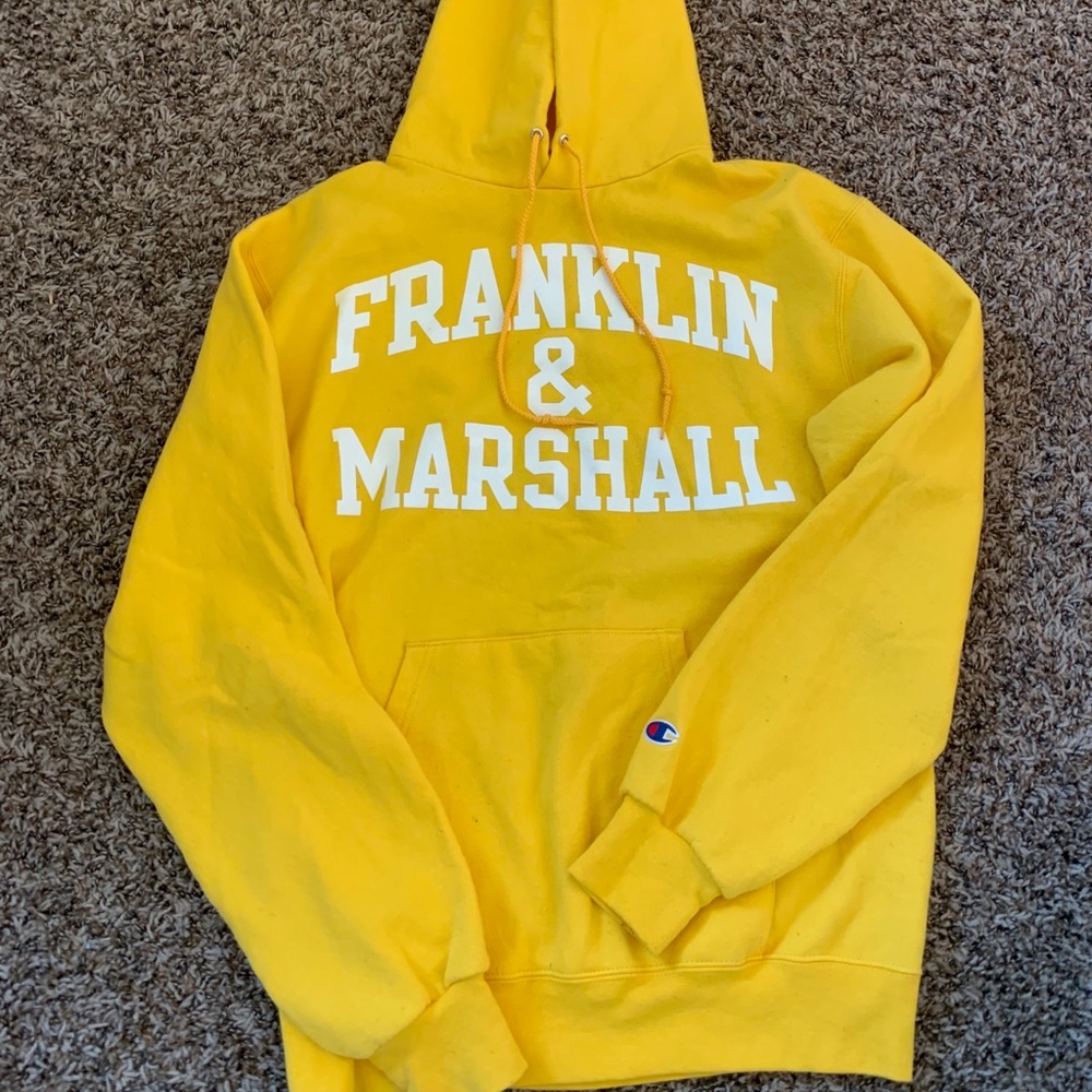 Yellow Champion Hoodie